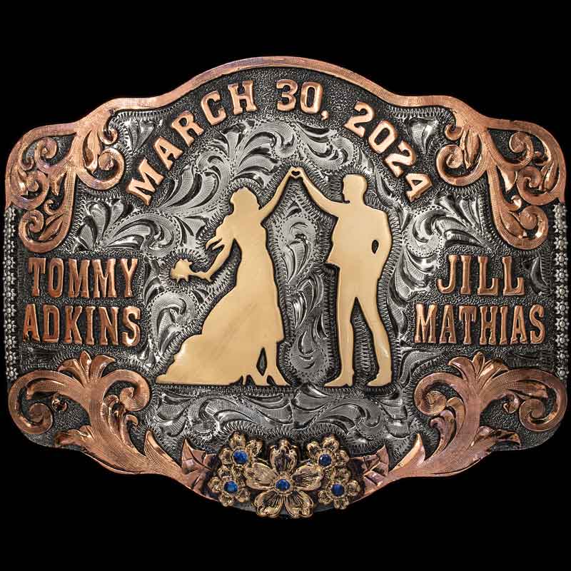 Hastings Belt Buckle Molly s Custom Silver